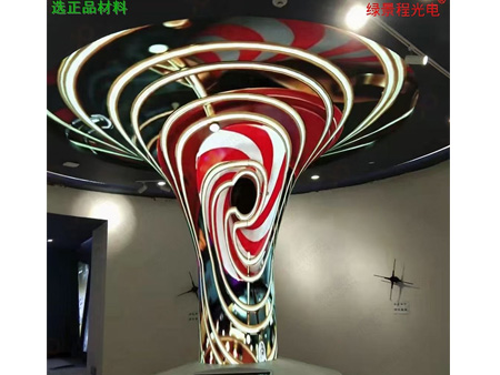 p2室內(nèi)全彩led創(chuàng)意柔性屏幕