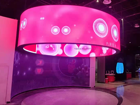 雙面圓環(huán)顯示屏客戶(hù)案例