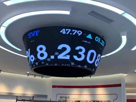 碗幕顯示屏工程案例